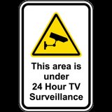 Area Under 24 Hour TV Surveillance