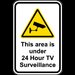 Area Under 24 Hour TV Surveillance